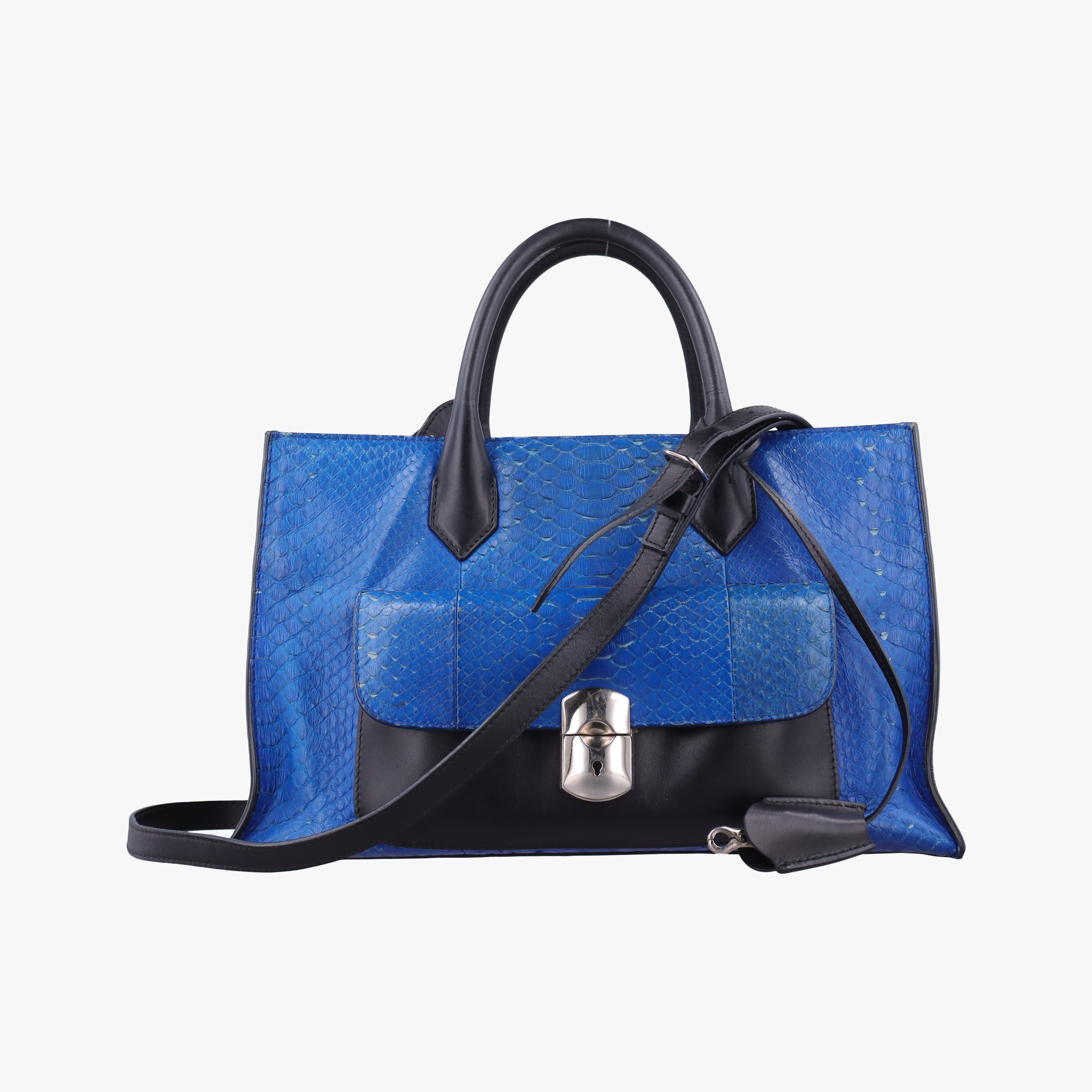 Padlock Blue Python Skin × Calfskin 347936.4280.G.1669パッドロック ブルー パイソン × レザー 347936.4280.G.1669