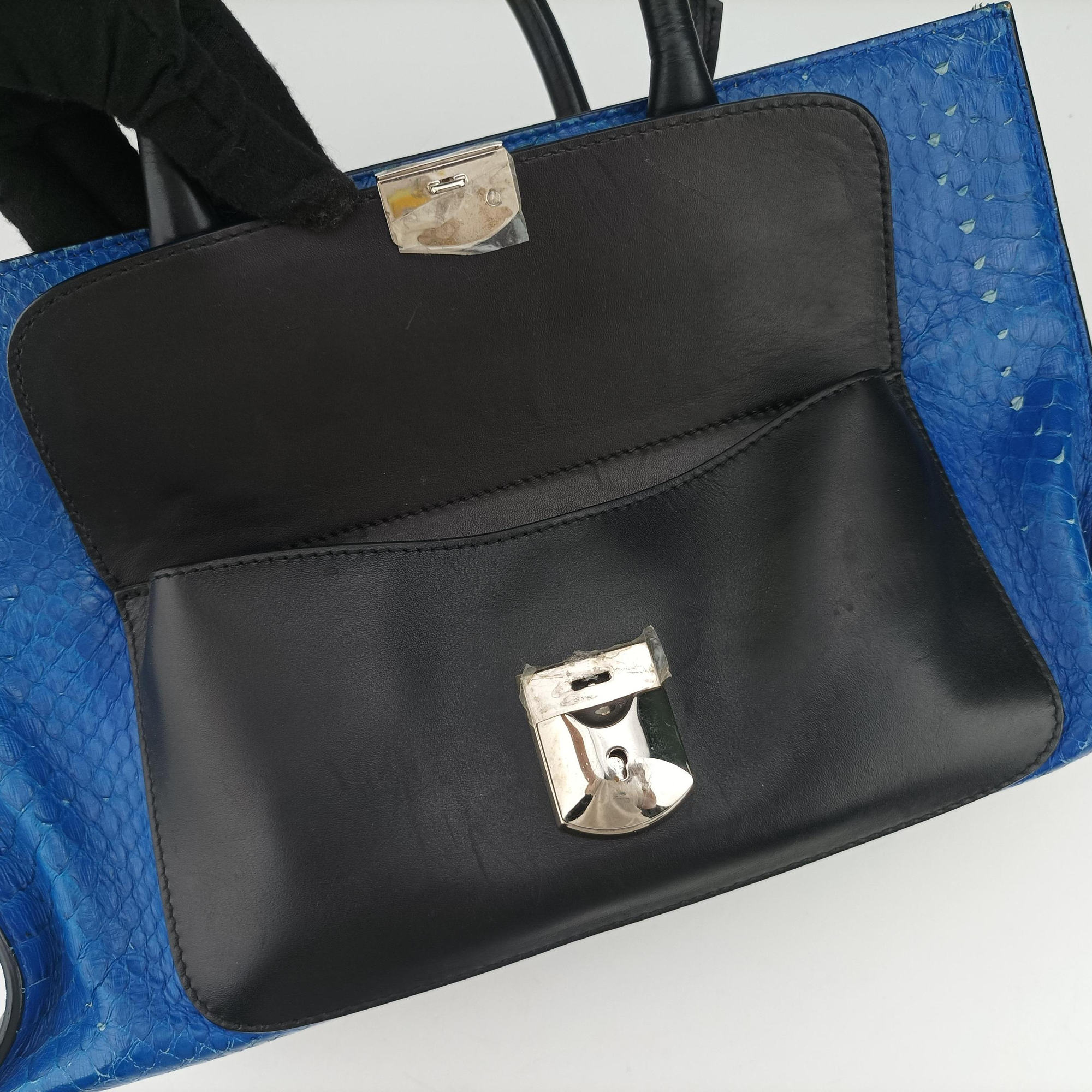 Padlock Blue Python Skin × Calfskin 347936.4280.G.1669パッドロック ブルー パイソン × レザー 347936.4280.G.1669