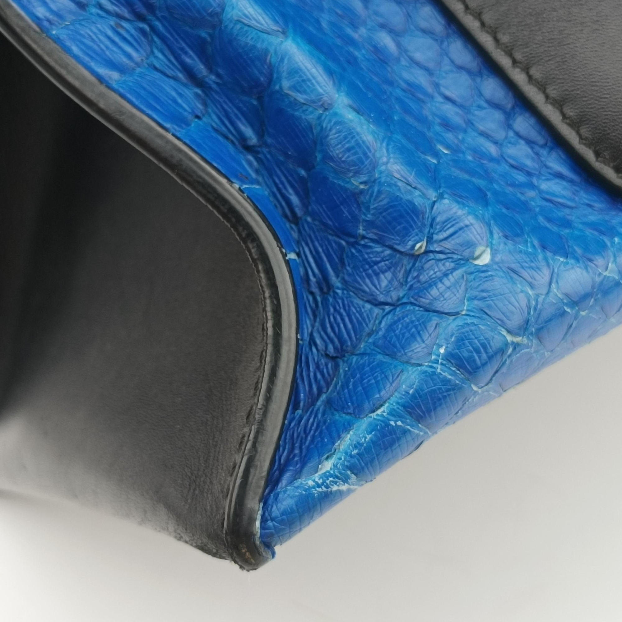 Padlock Blue Python Skin × Calfskin 347936.4280.G.1669パッドロック ブルー パイソン × レザー 347936.4280.G.1669