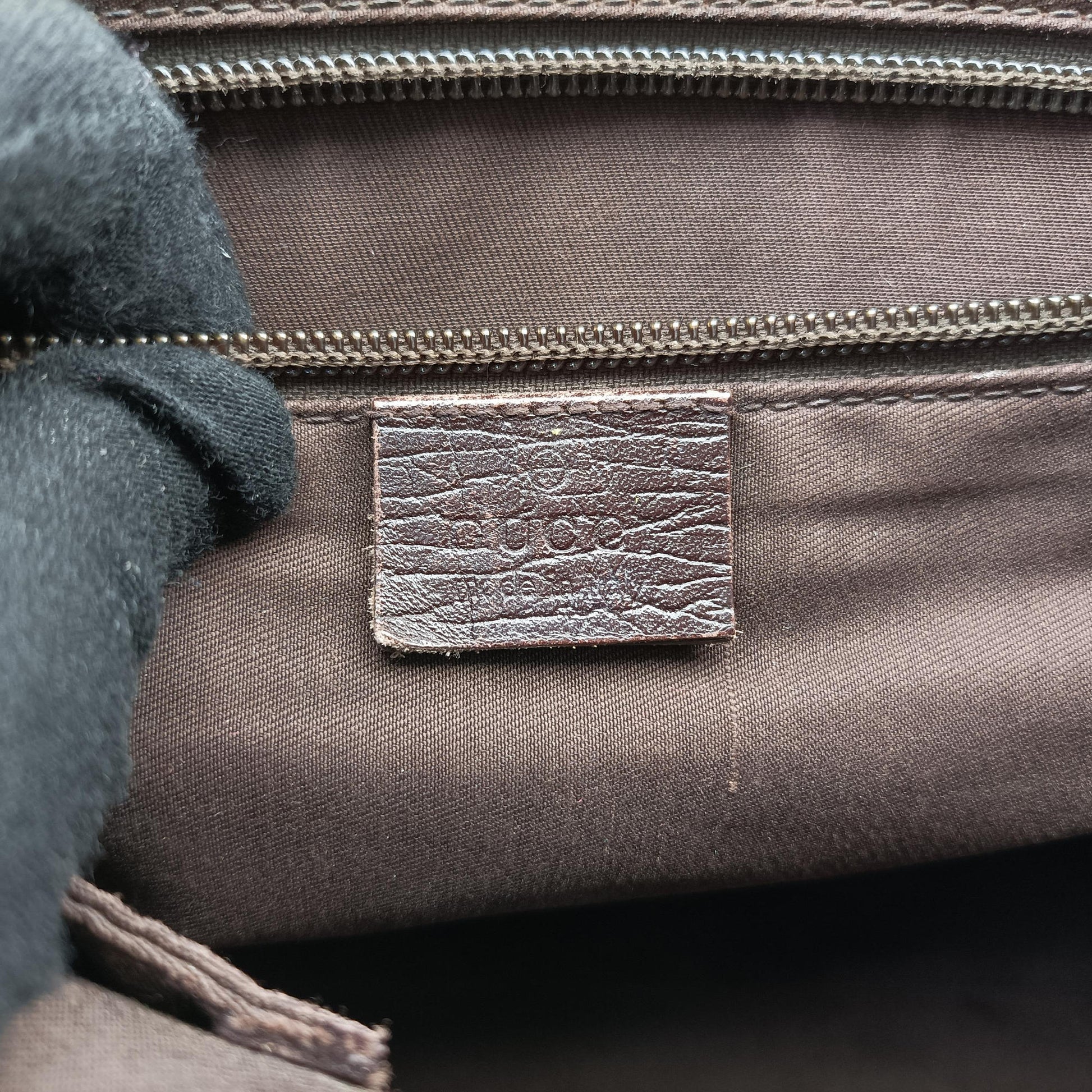 GG Supreme Double Buckle Beige × Dark Brown PVC coated canvas 122373 214397 GGスプリーム ダブルバックル ベージュ × ダークブラウン PVCコーティングキャンバス 122373 214397 