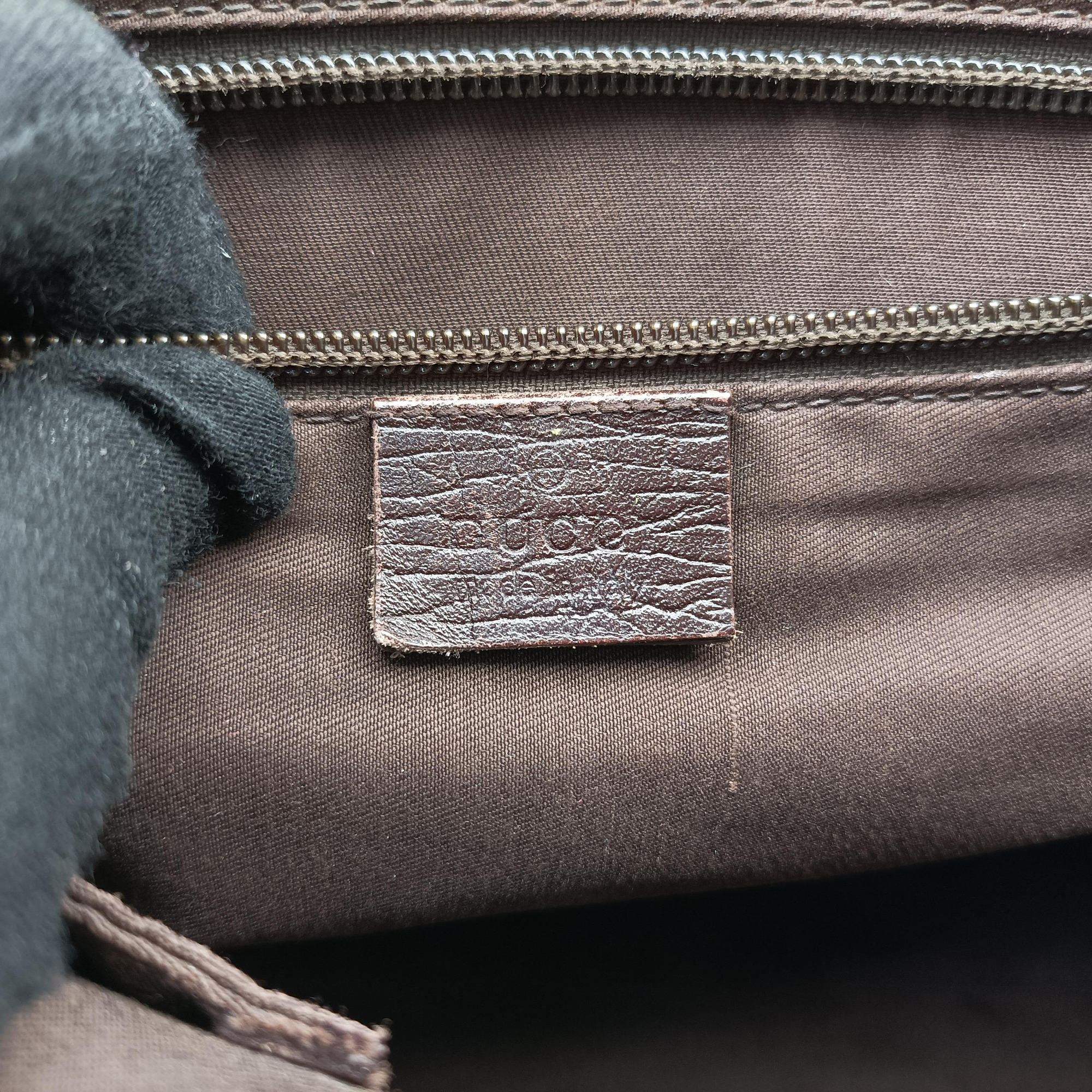 GG Supreme Double Buckle Beige × Dark Brown PVC coated canvas 122373 214397 GGスプリーム ダブルバックル ベージュ × ダークブラウン PVCコーティングキャンバス 122373 214397 