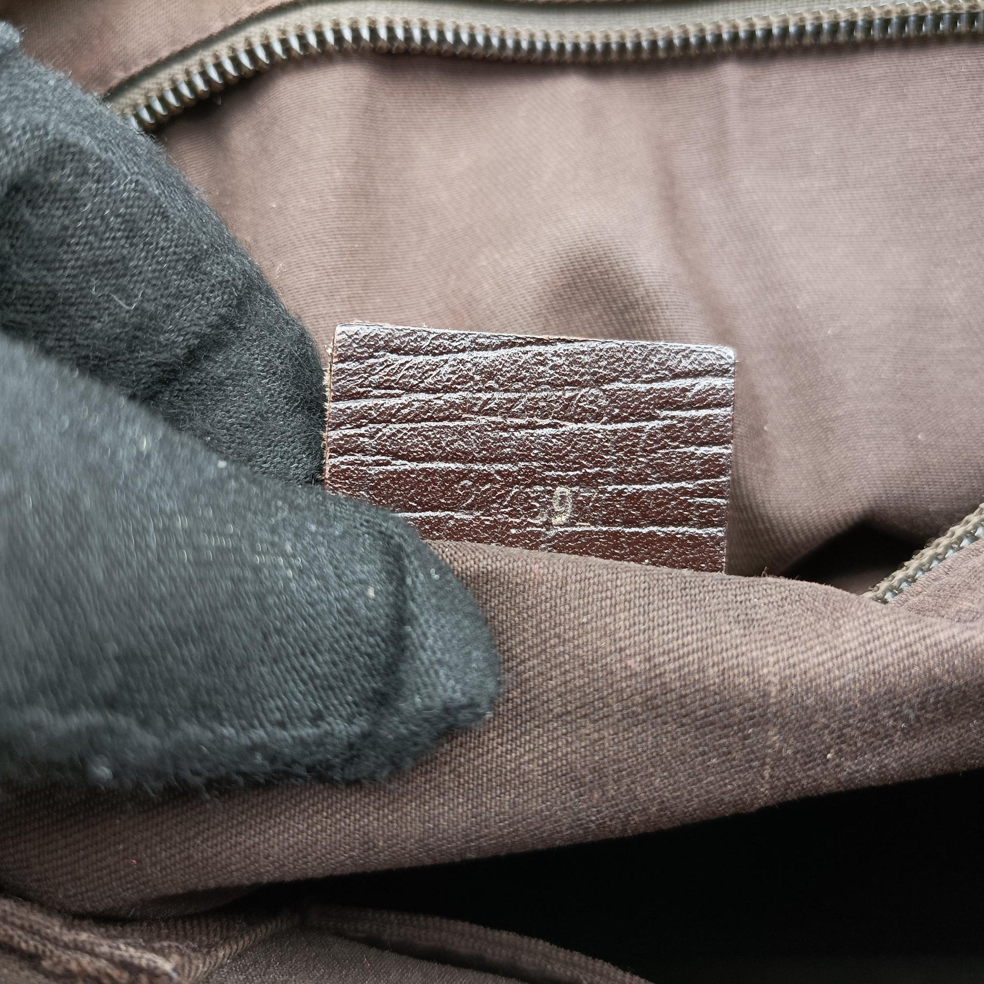 GG Supreme Double Buckle Beige × Dark Brown PVC coated canvas 122373 214397 GGスプリーム ダブルバックル ベージュ × ダークブラウン PVCコーティングキャンバス 122373 214397 