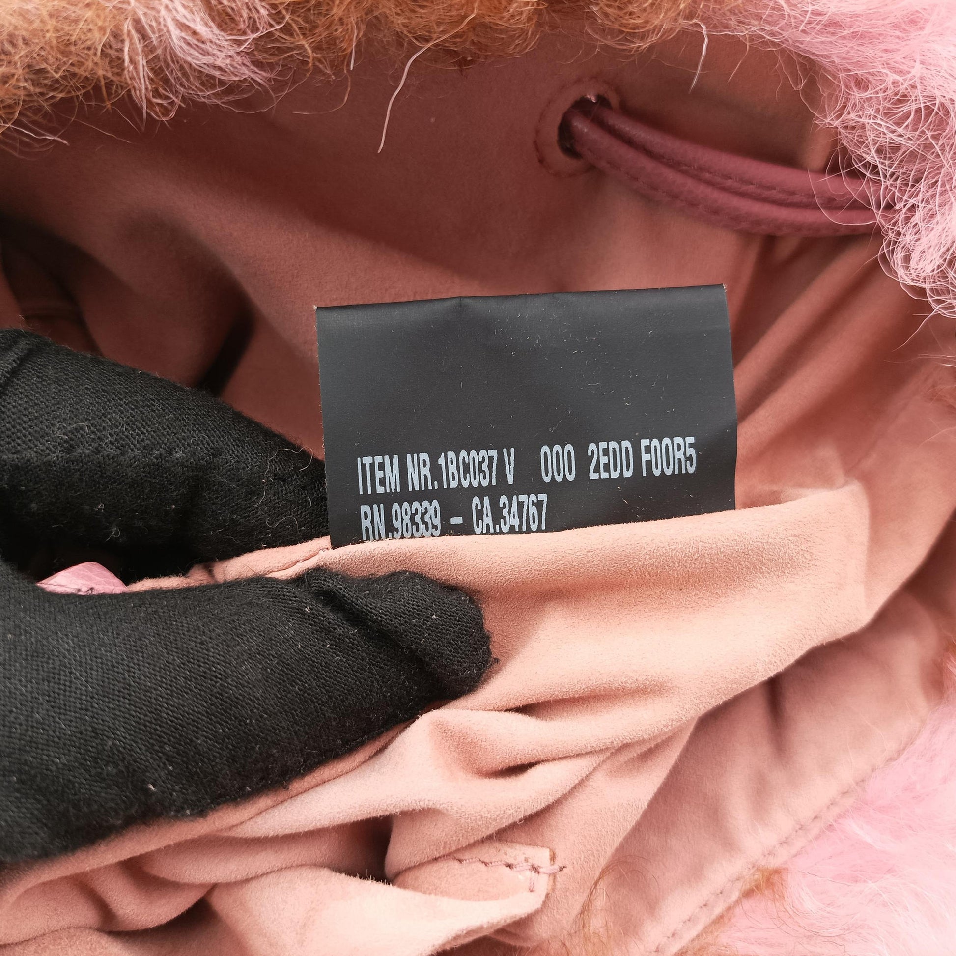 Avant Garde Begonia Pink × Camel Brown × Purple Montone Shearling 24アヴァンギャルド ベゴニアピンク × キャメル × パープル シープファー 24