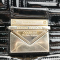 back grain Black Patent Leather バックグレイン ブラック パテント 