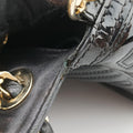 back grain Black Patent Leather バックグレイン ブラック パテント 