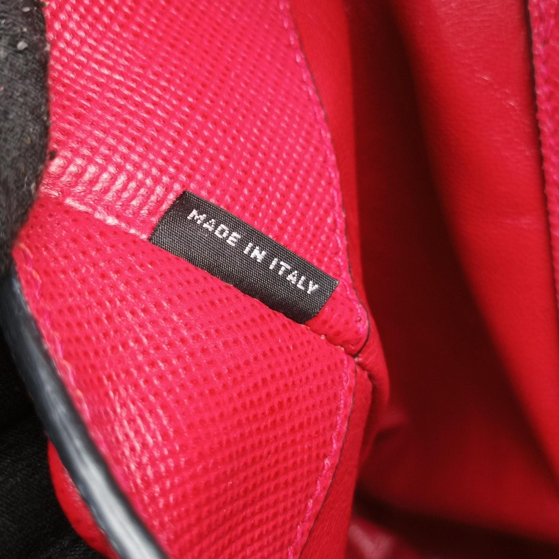 Bicolor Cuir Double Red SAFFIANO Leather 239/Lバイカラー キュイール ダブル レッド サフィアーノレザー 239/L