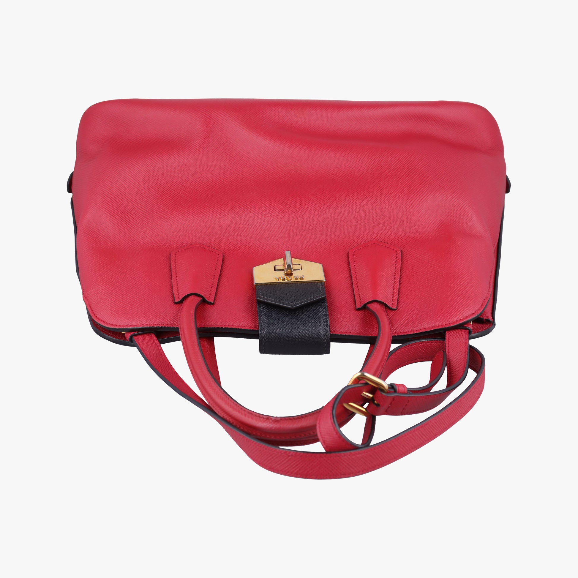 Bicolor Cuir Double Red SAFFIANO Leather 239/Lバイカラー キュイール ダブル レッド サフィアーノレザー 239/L