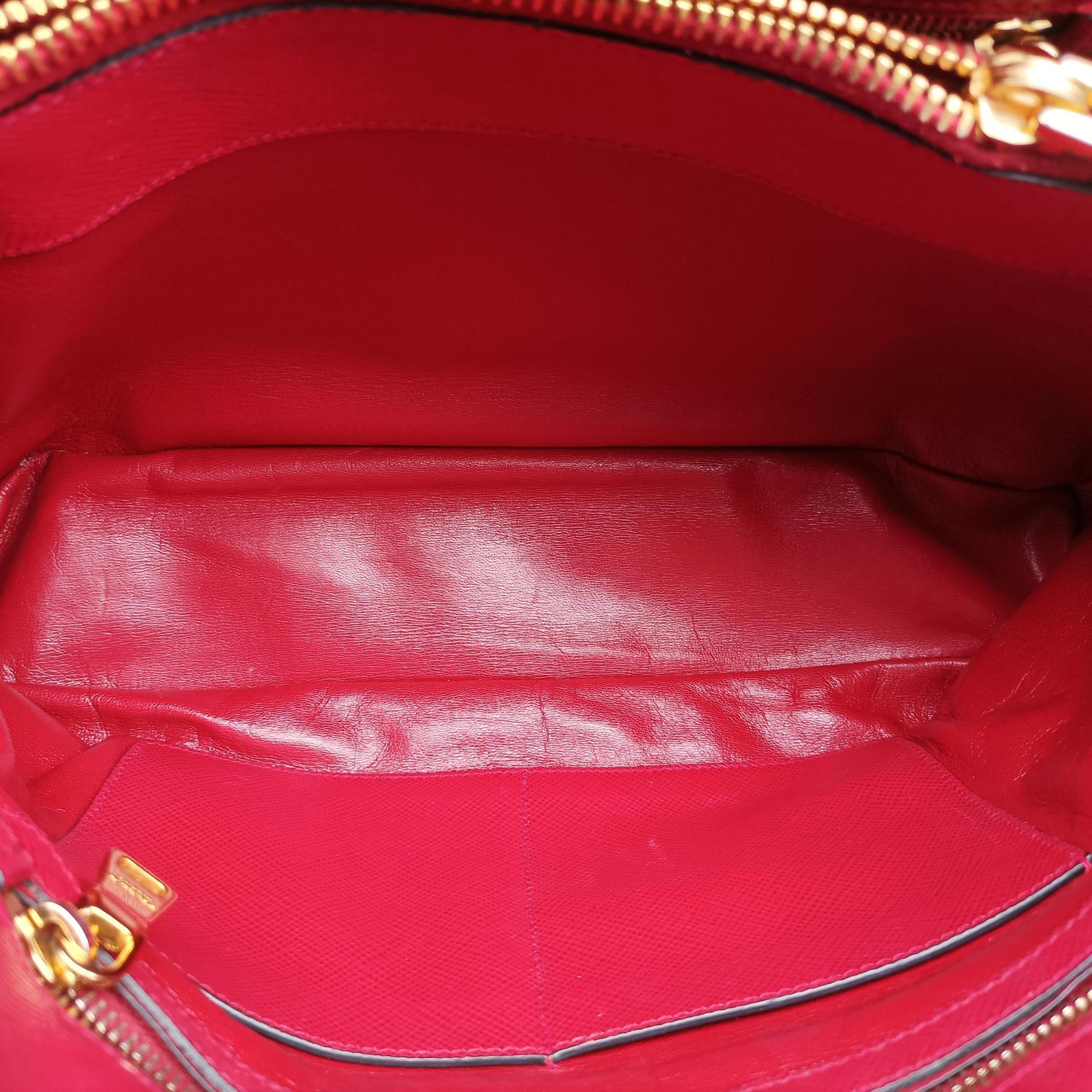 Bicolor Cuir Double Red SAFFIANO Leather 239/Lバイカラー キュイール ダブル レッド サフィアーノレザー 239/L