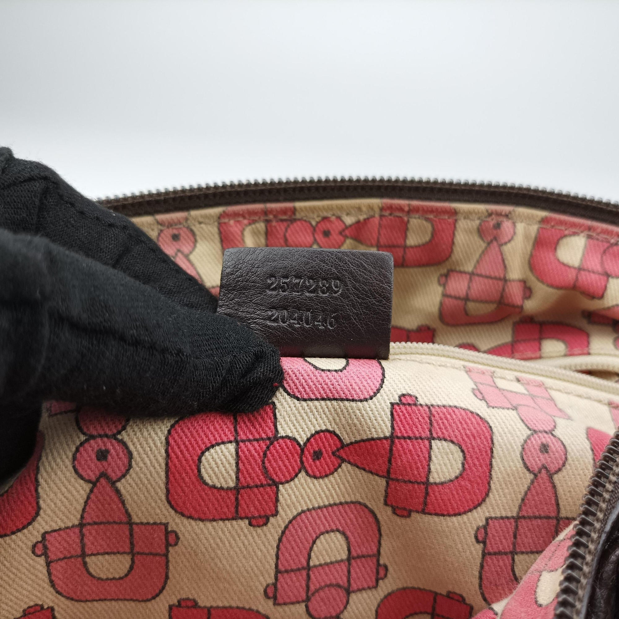 GG Guccissima Boston Brown leather 257289 F7823987GGシマ グッチシマ ボストン ブラウン レザー 257289 F7823987