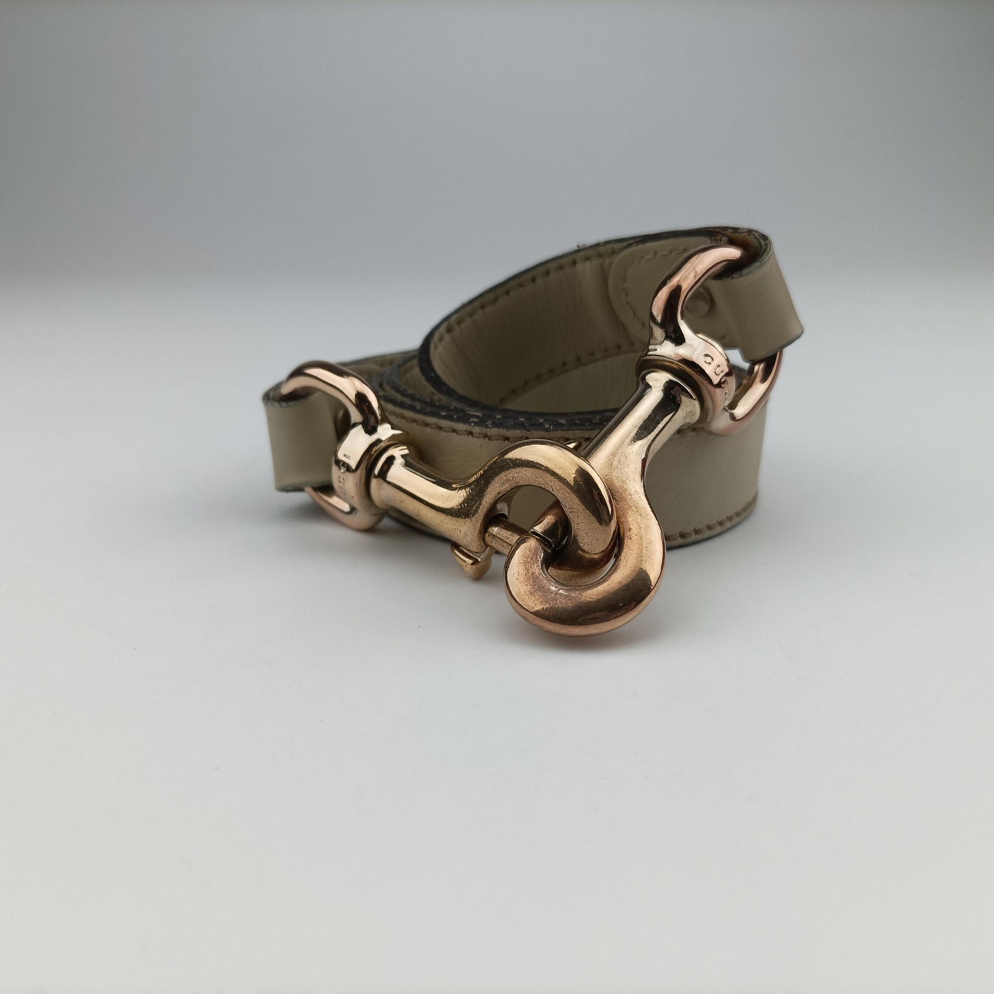 Bamboo White Leather 169976 Lot number unknownバンブー ホワイト レザー 169976 製番不明