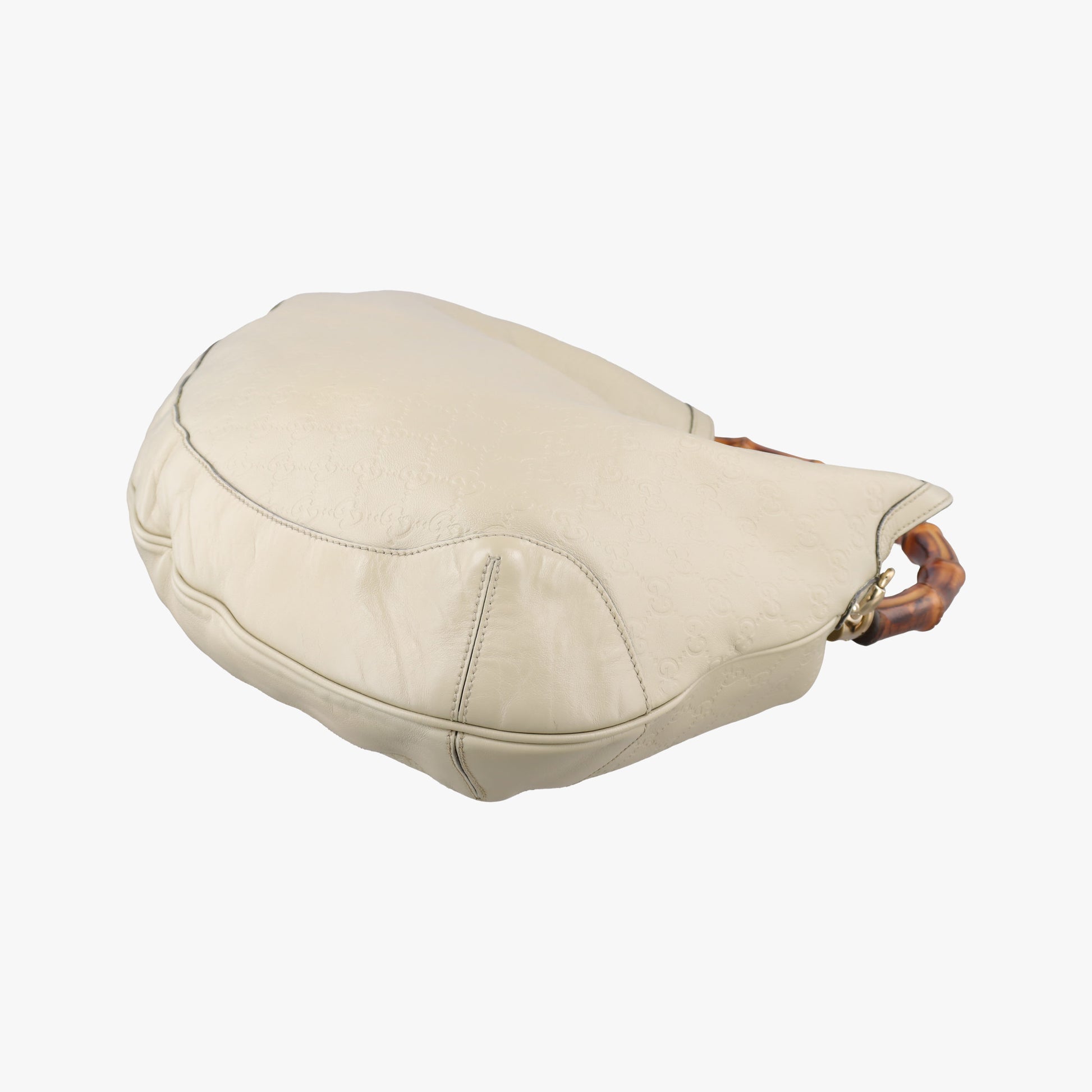 Bamboo White Leather 169976 Lot number unknownバンブー ホワイト レザー 169976 製番不明