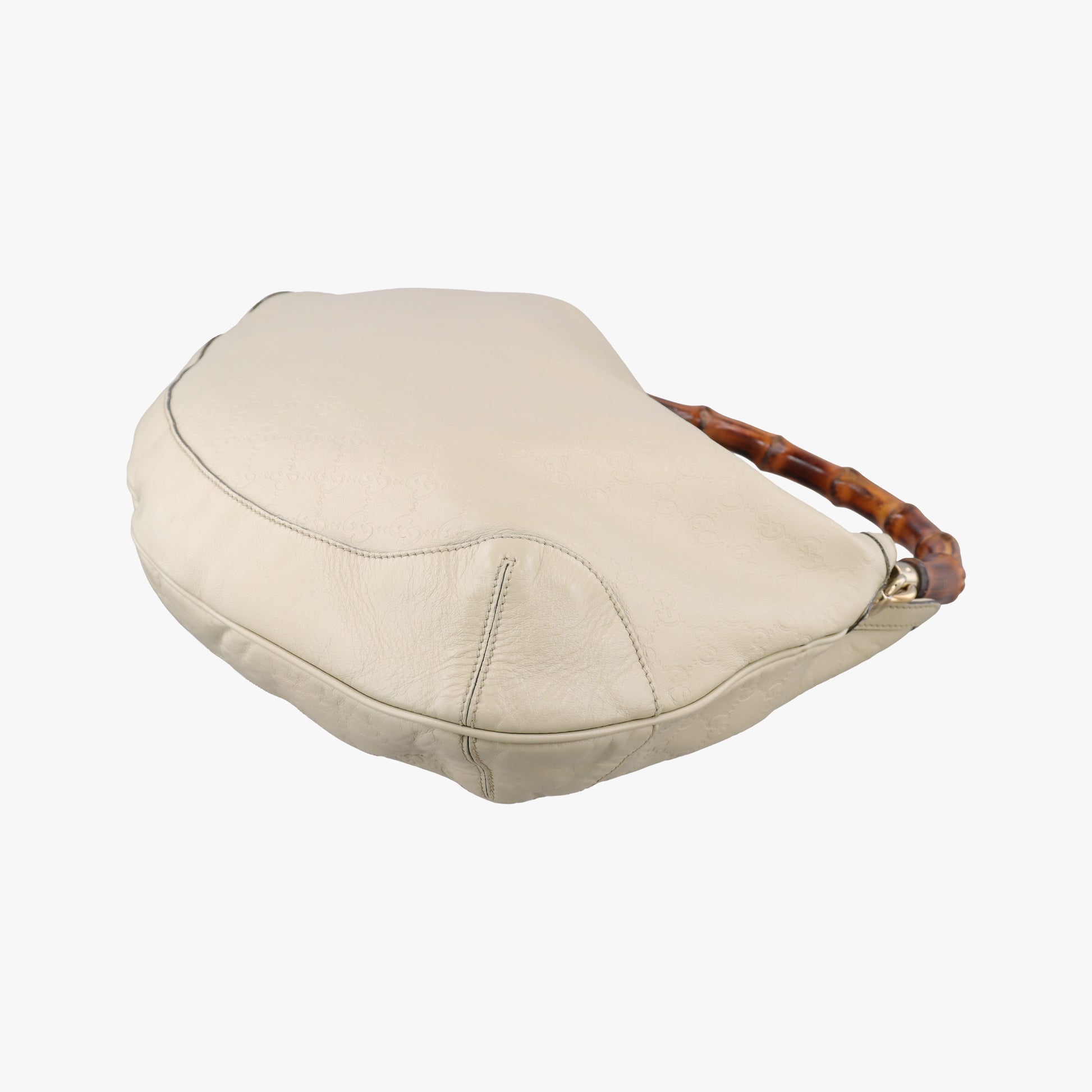 Bamboo White Leather 169976 Lot number unknownバンブー ホワイト レザー 169976 製番不明