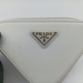 Triangle Chain Pouch White Leather 230-Aトライアングル チェーン ポーチ ホワイト レザー 230-A