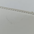 Triangle Chain Pouch White Leather 230-Aトライアングル チェーン ポーチ ホワイト レザー 230-A