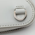 Triangle Chain Pouch White Leather 230-Aトライアングル チェーン ポーチ ホワイト レザー 230-A
