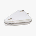 Triangle Chain Pouch White Leather 230-Aトライアングル チェーン ポーチ ホワイト レザー 230-A