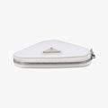 Triangle Chain Pouch White Leather 230-Aトライアングル チェーン ポーチ ホワイト レザー 230-A