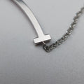 T Smile Pendant Silver×Pink AU750 Tスマイルペンダント シルバー×ピンク AU750 