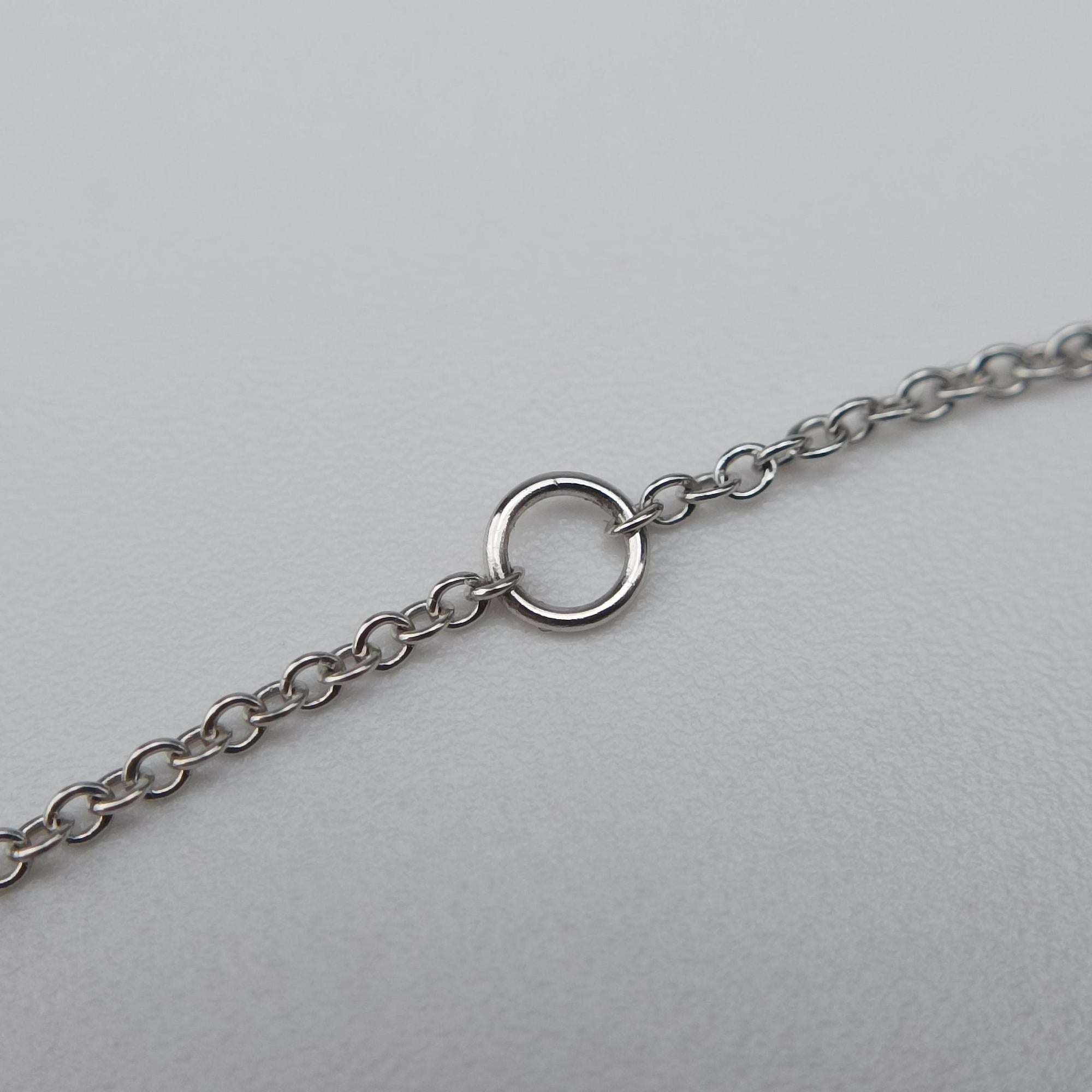 T Smile Pendant Silver×Pink AU750 Tスマイルペンダント シルバー×ピンク AU750 