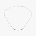 T Smile Pendant Silver×Pink AU750 Tスマイルペンダント シルバー×ピンク AU750 
