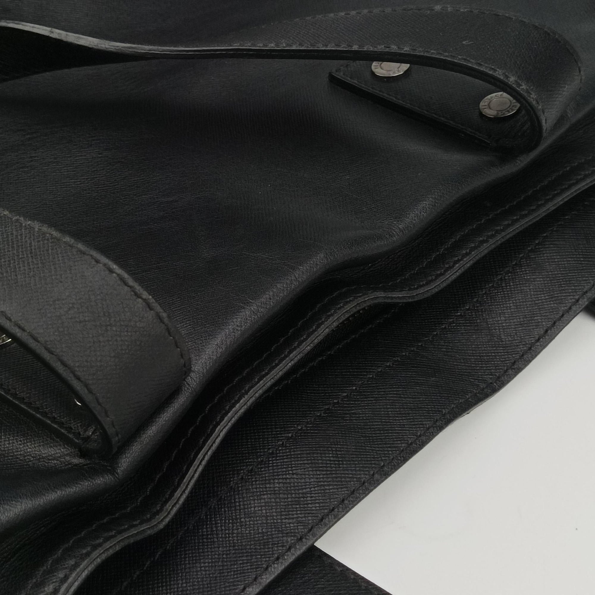 Tote Black Leather トート ブラック レザー 