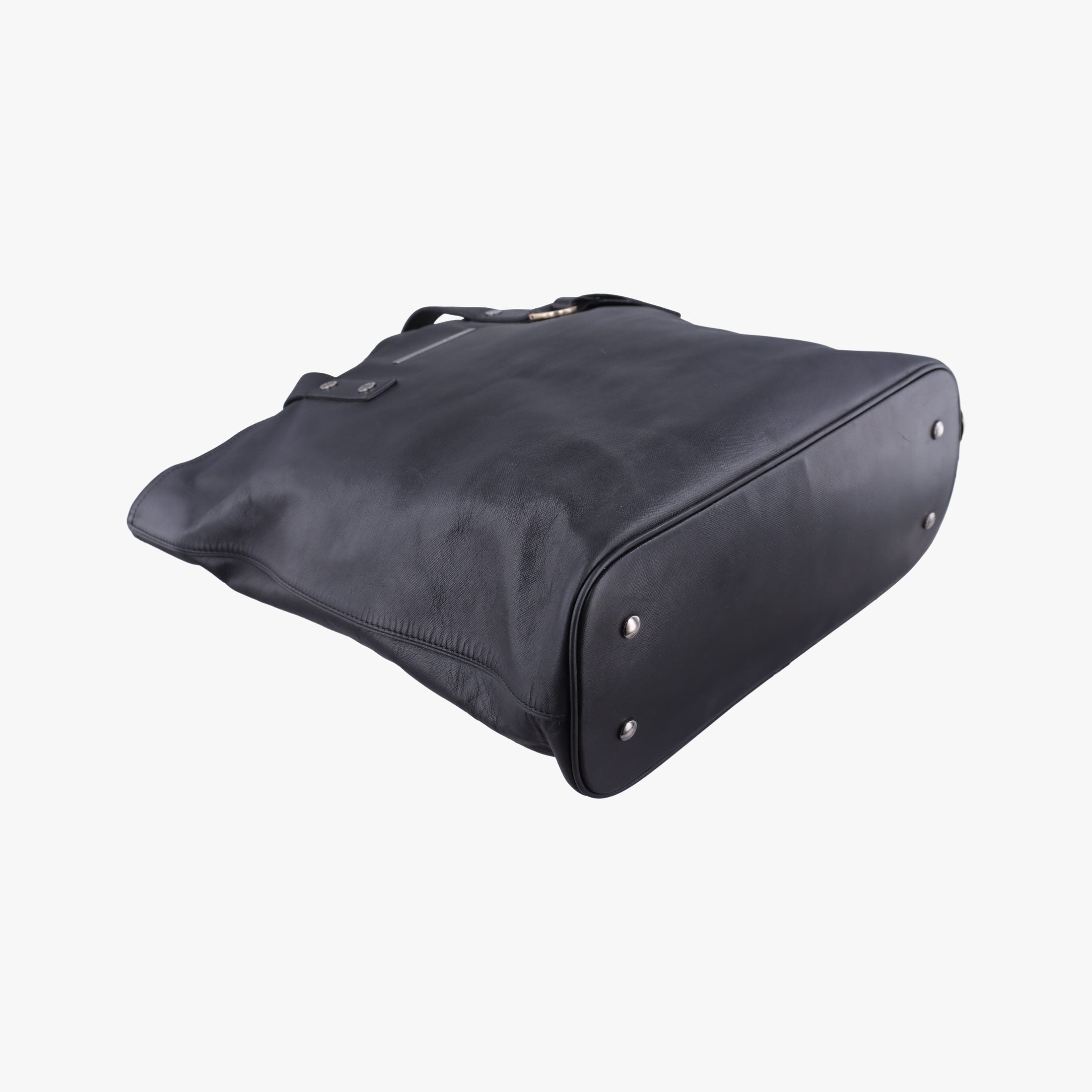 Tote Black Leather トート ブラック レザー 