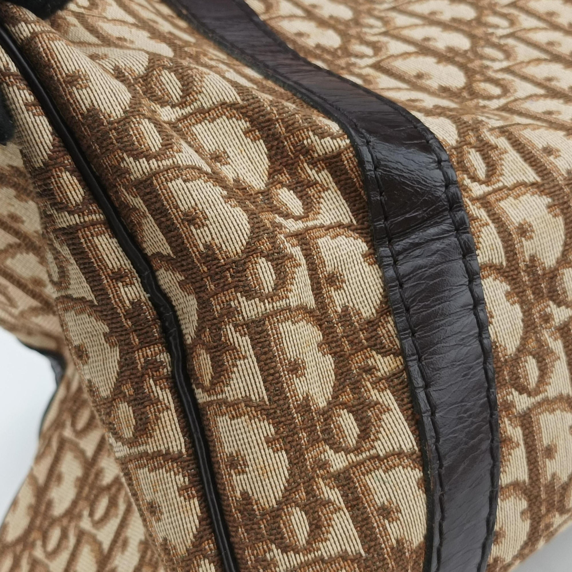 Trotter Brown Canvas×Leather トロッター ブラウン キャンバス×レザー 