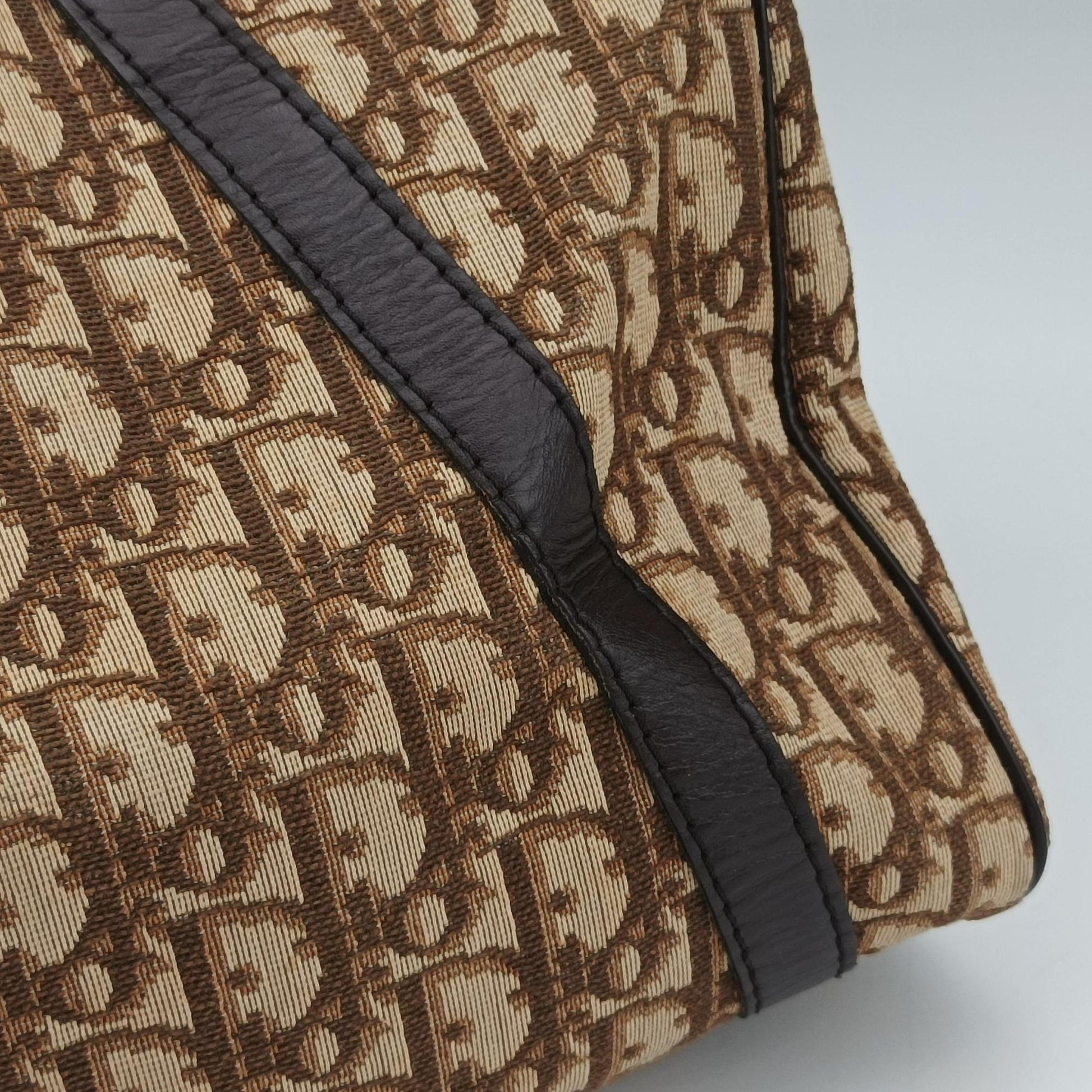 Trotter Brown Canvas×Leather トロッター ブラウン キャンバス×レザー 