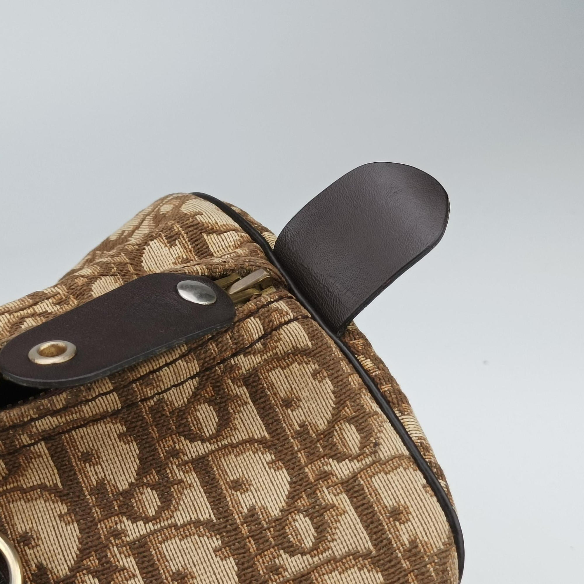 Trotter Brown Canvas×Leather トロッター ブラウン キャンバス×レザー 