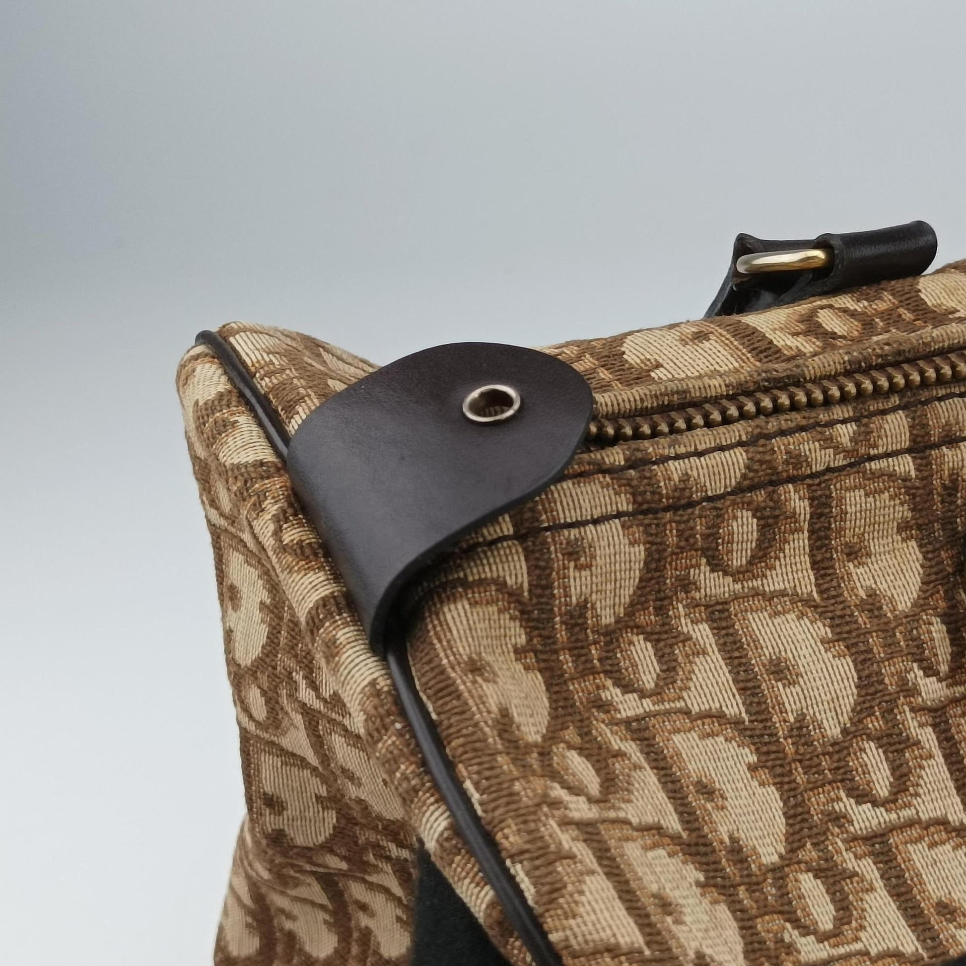 Trotter Brown Canvas×Leather トロッター ブラウン キャンバス×レザー 