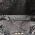 Embossed Logo Top Handle Messenger Black Leather ロゴ型押し 2WAY メッセンジャー ブラック レザー 
