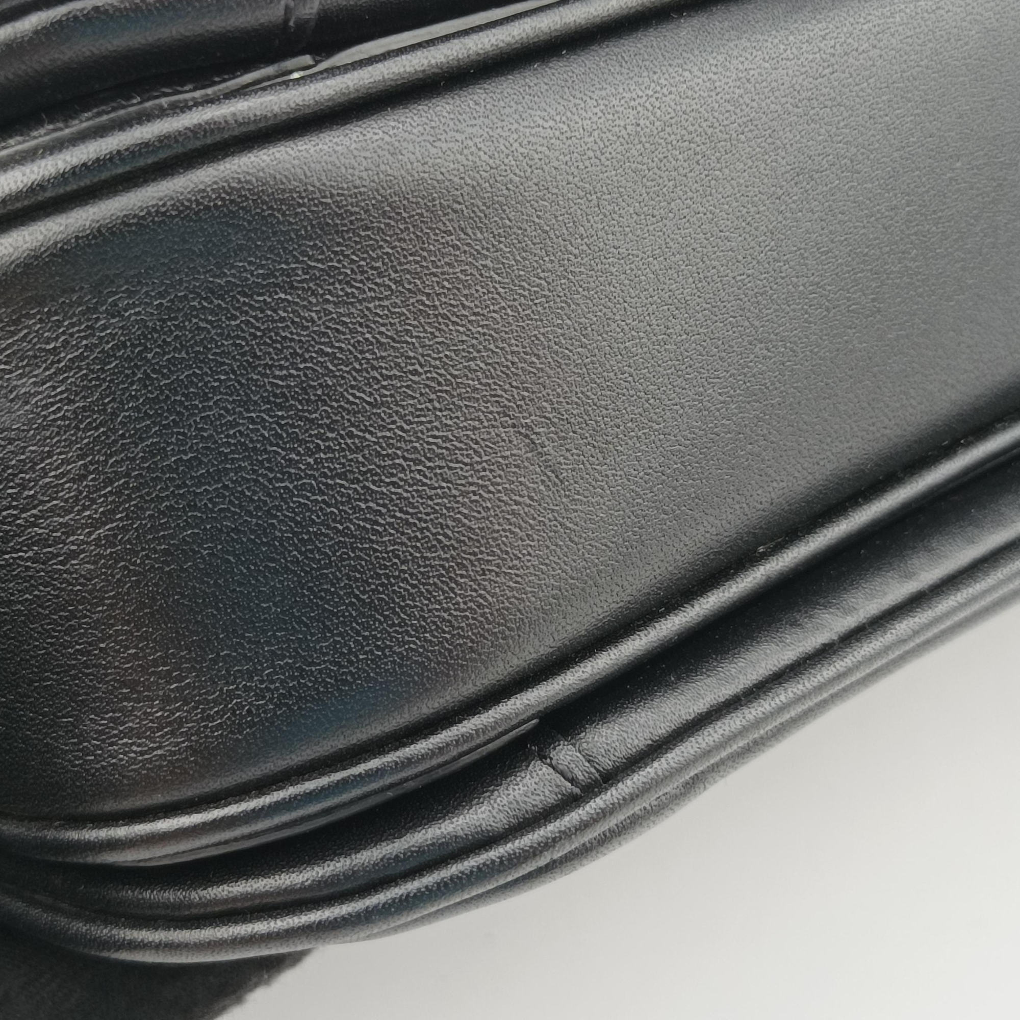 C bag Medium Black Leather U-CE-1159C ミディアム ブラック レザー U-CE-1159