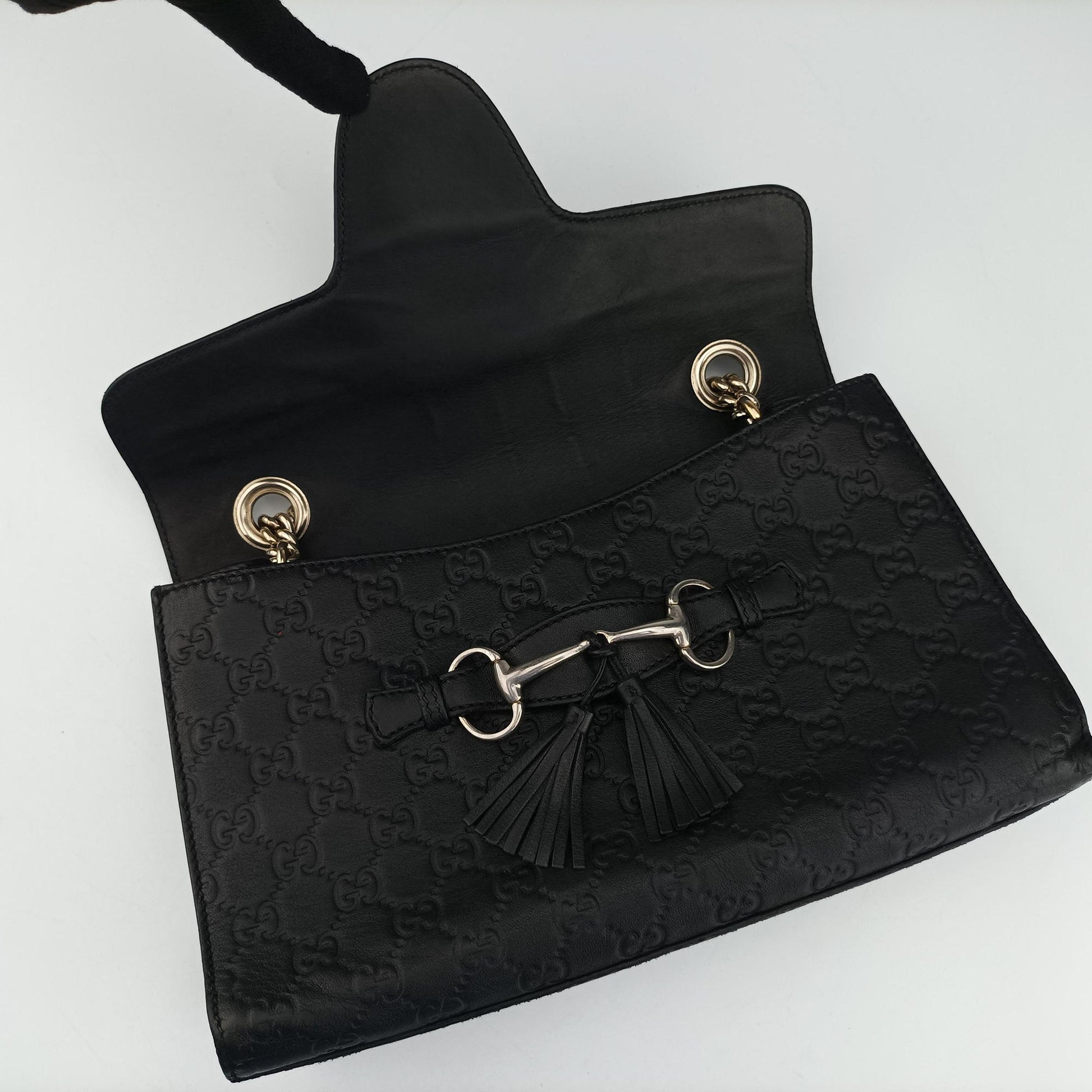 Emily Black Leather 295402 I014716515エミリー ブラック レザー 295402 I014716515