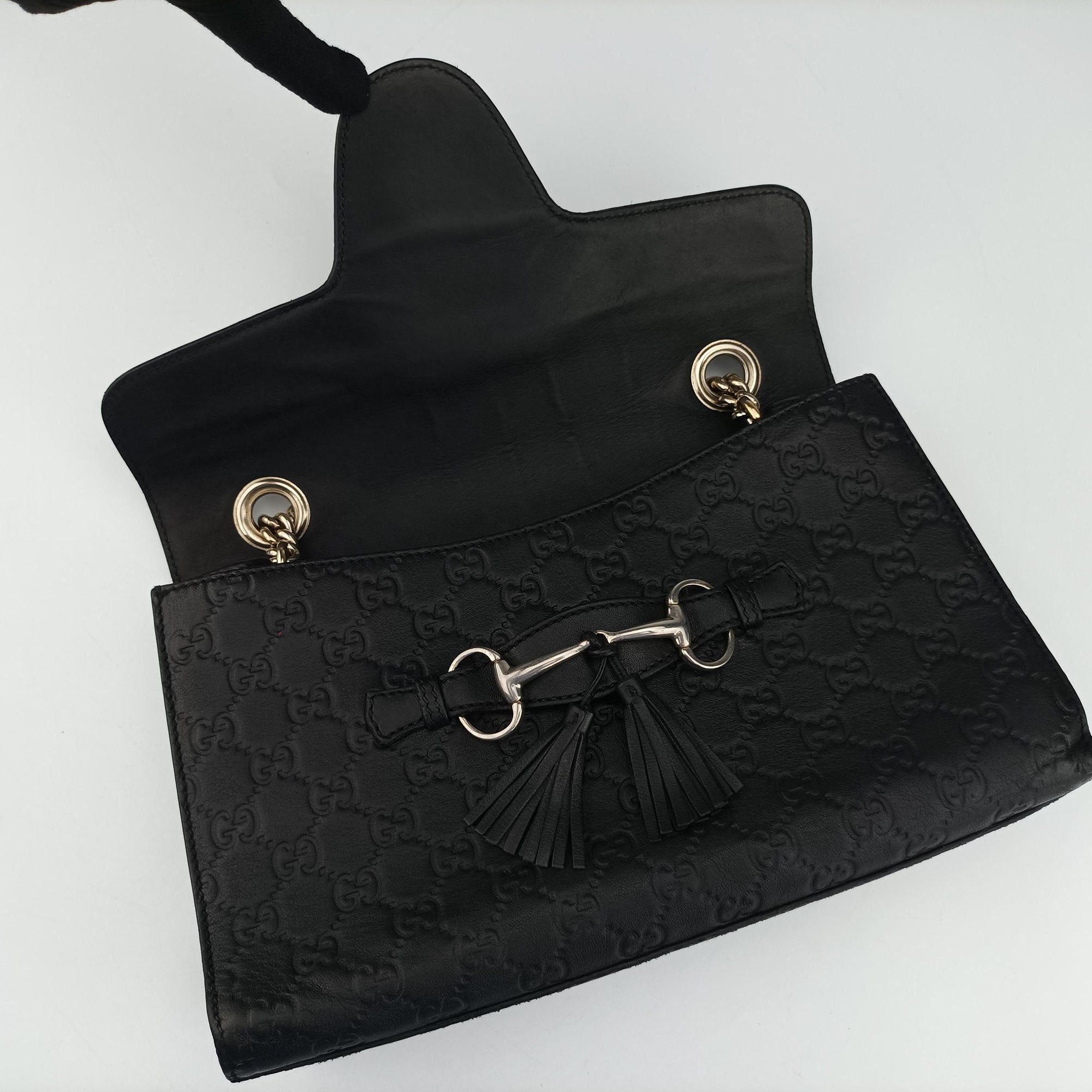 Emily Black Leather 295402 I014716515エミリー ブラック レザー 295402 I014716515