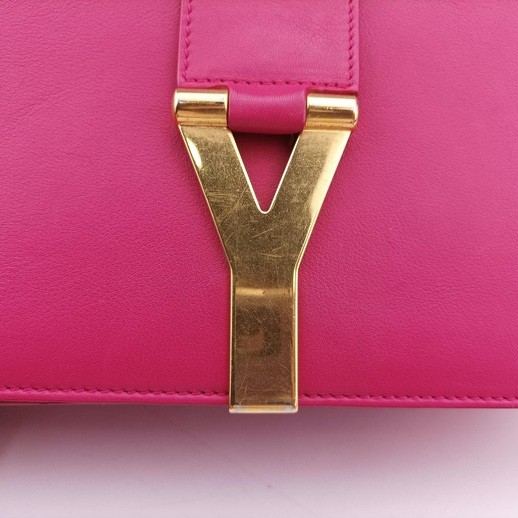 Y Ligne Rose Leather 311214 311214.527411Yライン ローズ レッド レザー 311214 311214.527411