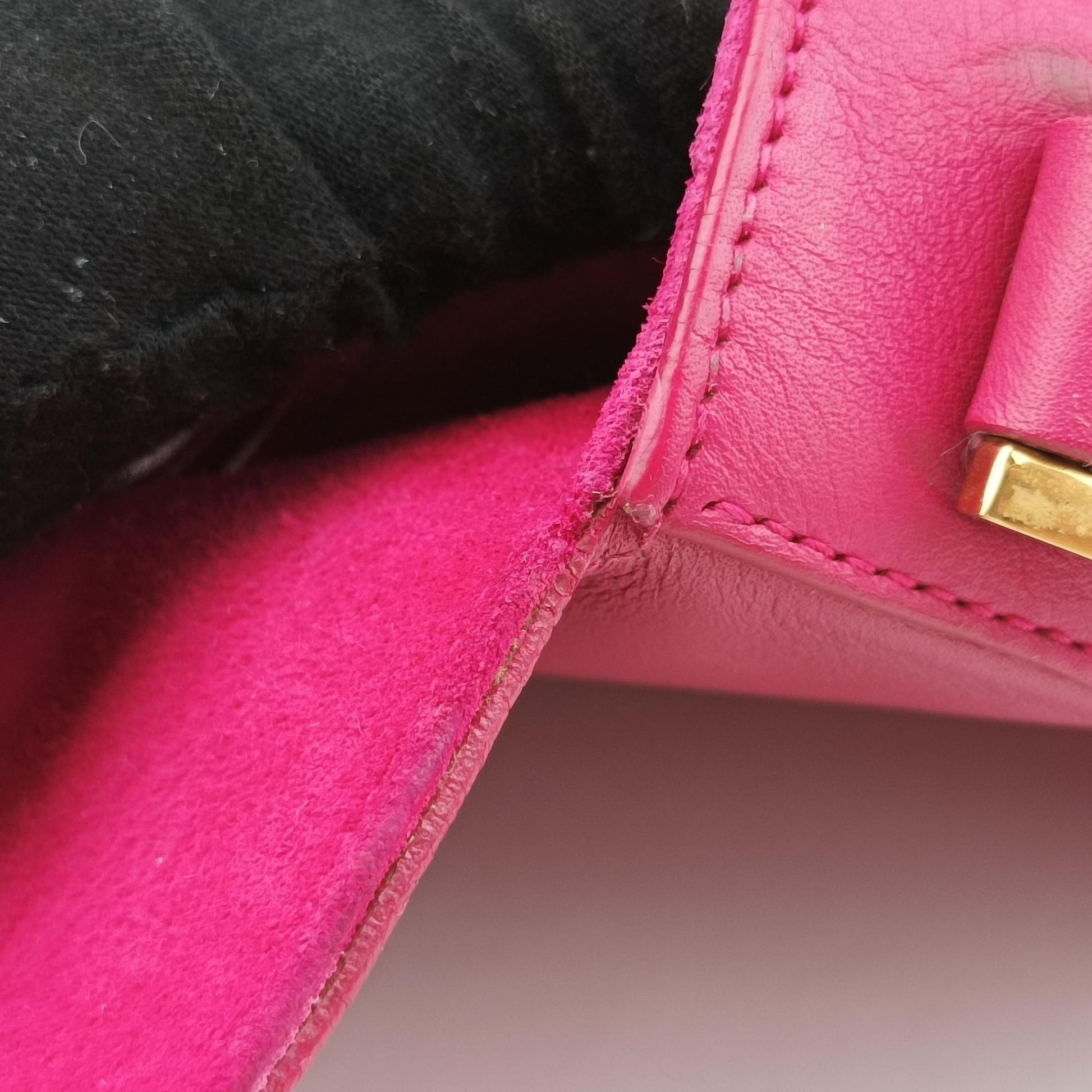 Y Ligne Rose Leather 311214 311214.527411Yライン ローズ レッド レザー 311214 311214.527411
