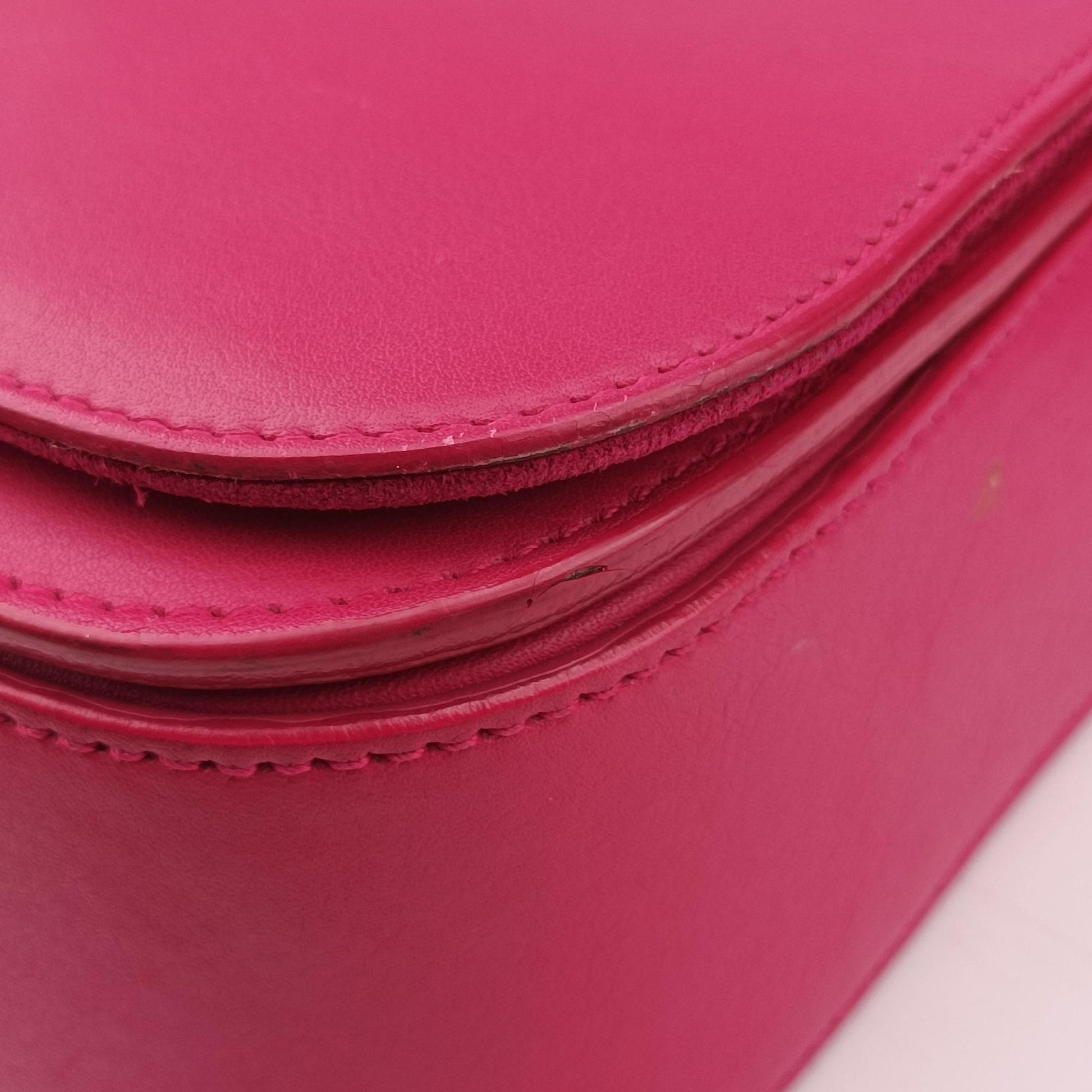 Y Ligne Rose Leather 311214 311214.527411Yライン ローズ レッド レザー 311214 311214.527411