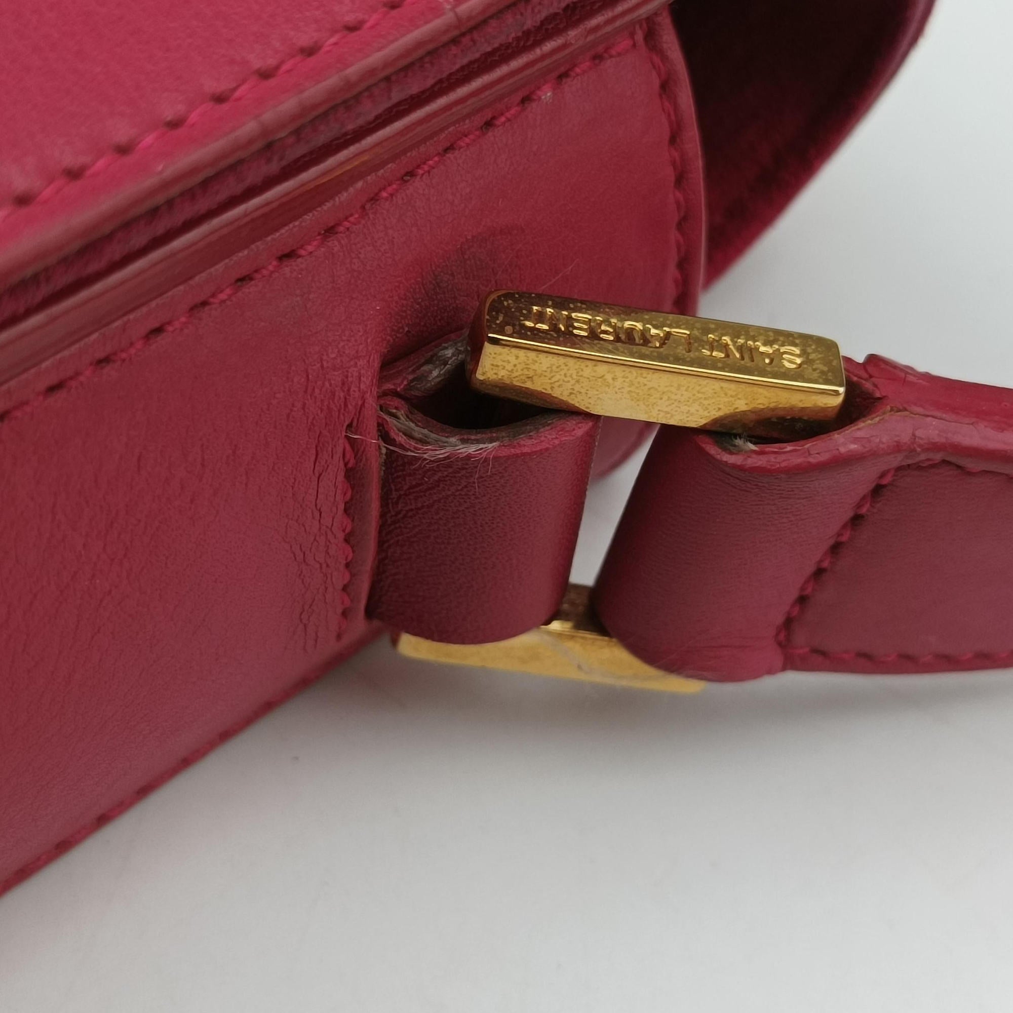 Y Ligne Rose Leather 311214 311214.527411Yライン ローズ レッド レザー 311214 311214.527411