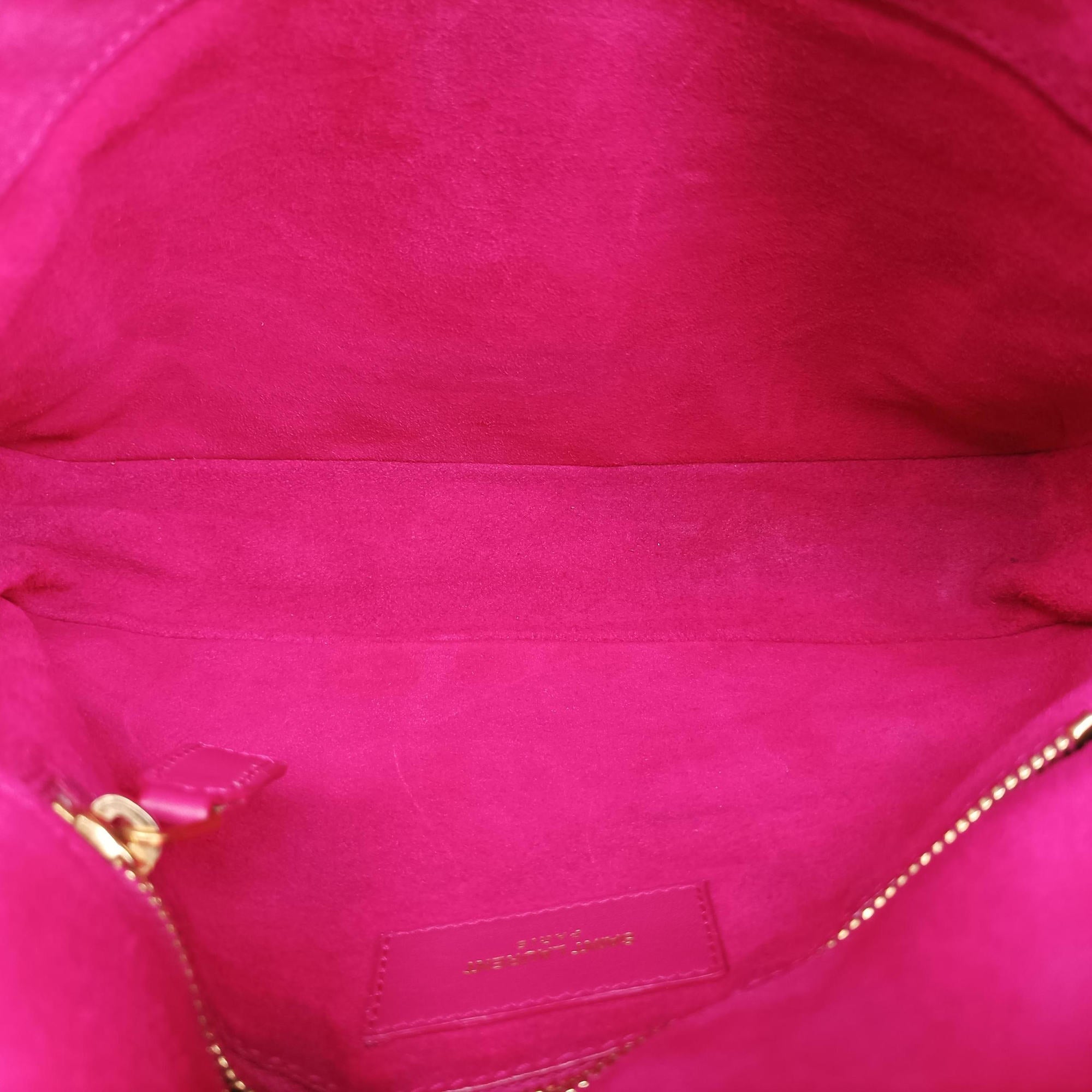 Y Ligne Rose Leather 311214 311214.527411Yライン ローズ レッド レザー 311214 311214.527411