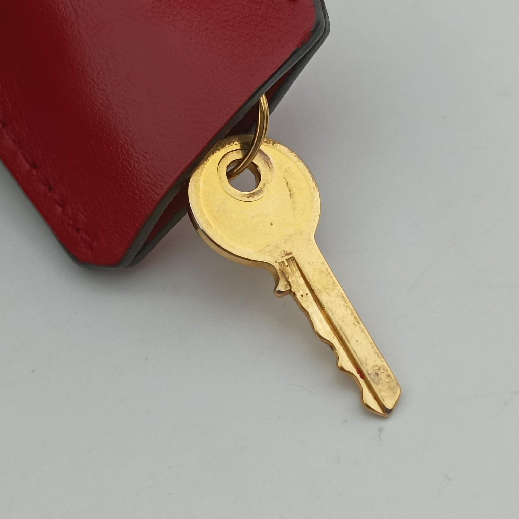Esplanade Red SAFFIANO Leather 1BA046 117 Rエスプラナード レッド サフィアーノレザー 1BA046 117 R
