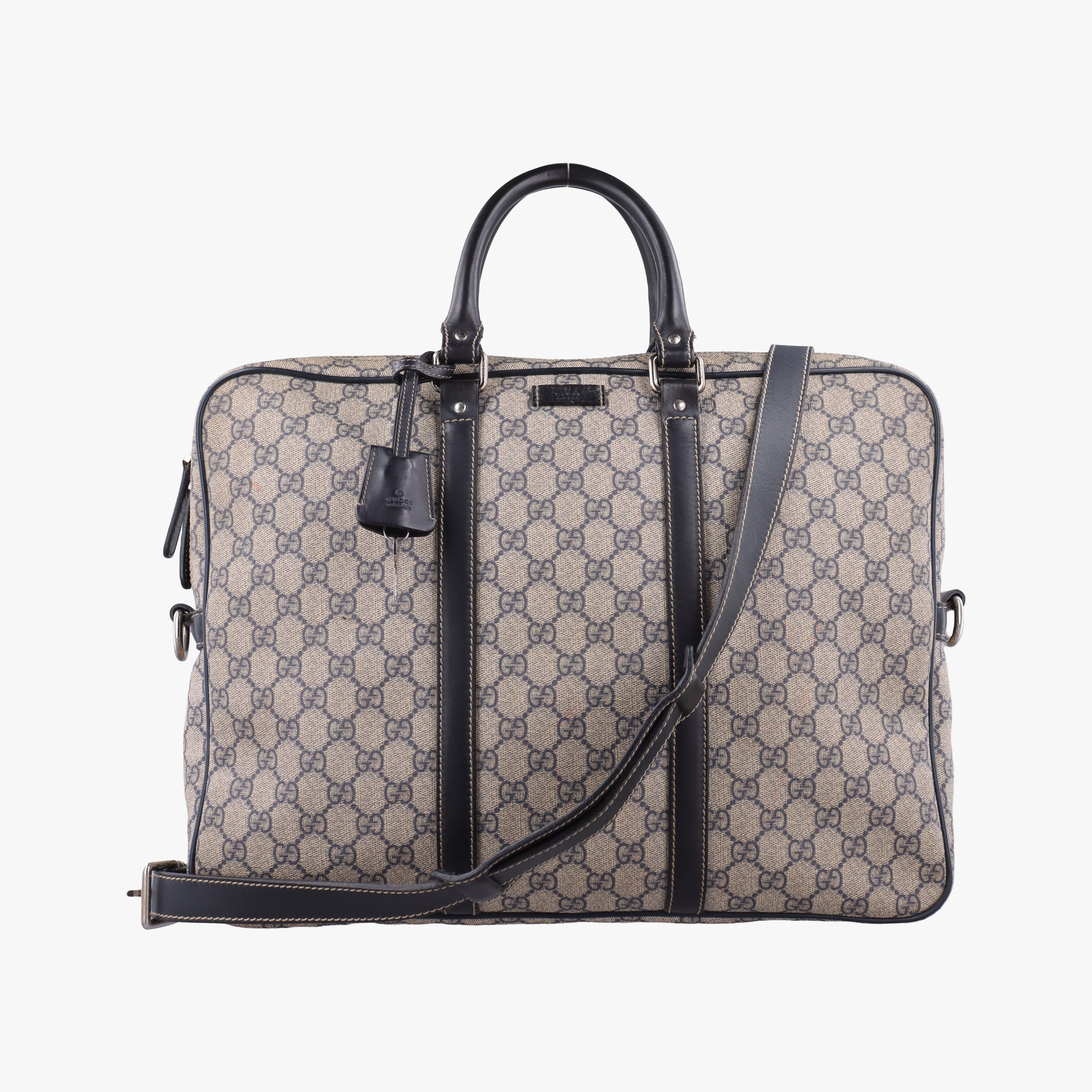 Diamante Beige×Black PVC coated canvas x Leather 208463 A011276939ディアマンテ ベージュ×ブラック PVCコーティングキャンバスx レザー 208463 A011276939