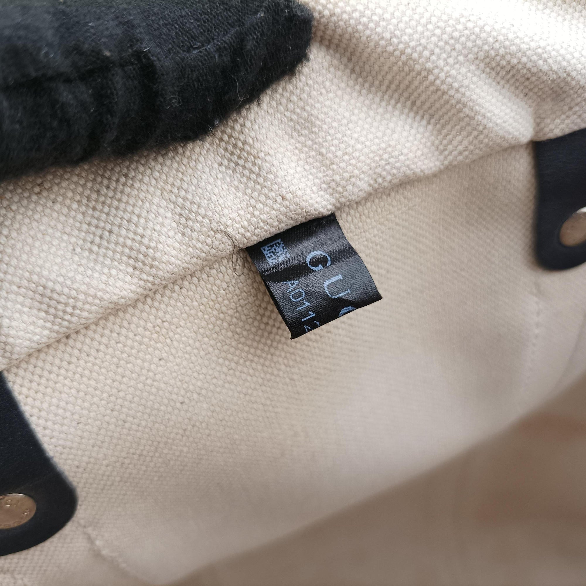 Diamante Beige×Black PVC coated canvas x Leather 208463 A011276939ディアマンテ ベージュ×ブラック PVCコーティングキャンバスx レザー 208463 A011276939