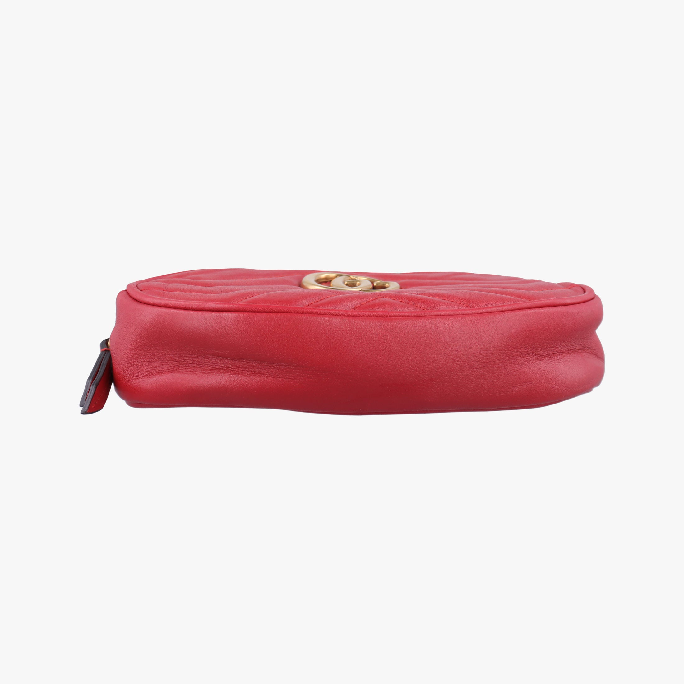 GG Marmont Red Leather 476434 I024399243GGマーモント レッド レザー 476434 I024399243