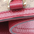 Doraemon Gucci Lunar New Year Beige Monogram × Cherry Red GG Supreme Canvas × Calfskin Leather 653952 C033863984ドラえもんグッチ ウシ年限定 ベージュ×レッド×マルチカラー GGスプリーム × レザー 653952 C033863984