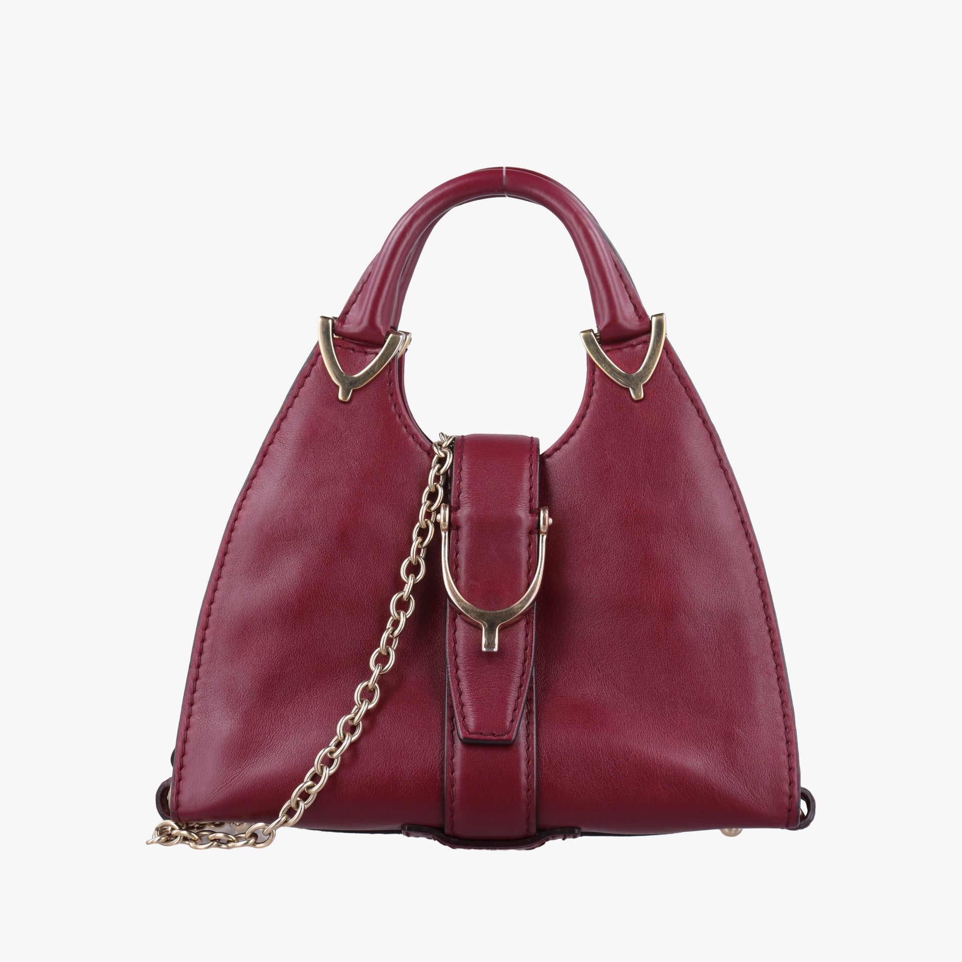 Stirrup Burgundy Leather 277515 B9815870スティラップ ワインレッド レザー 277515 B9815870