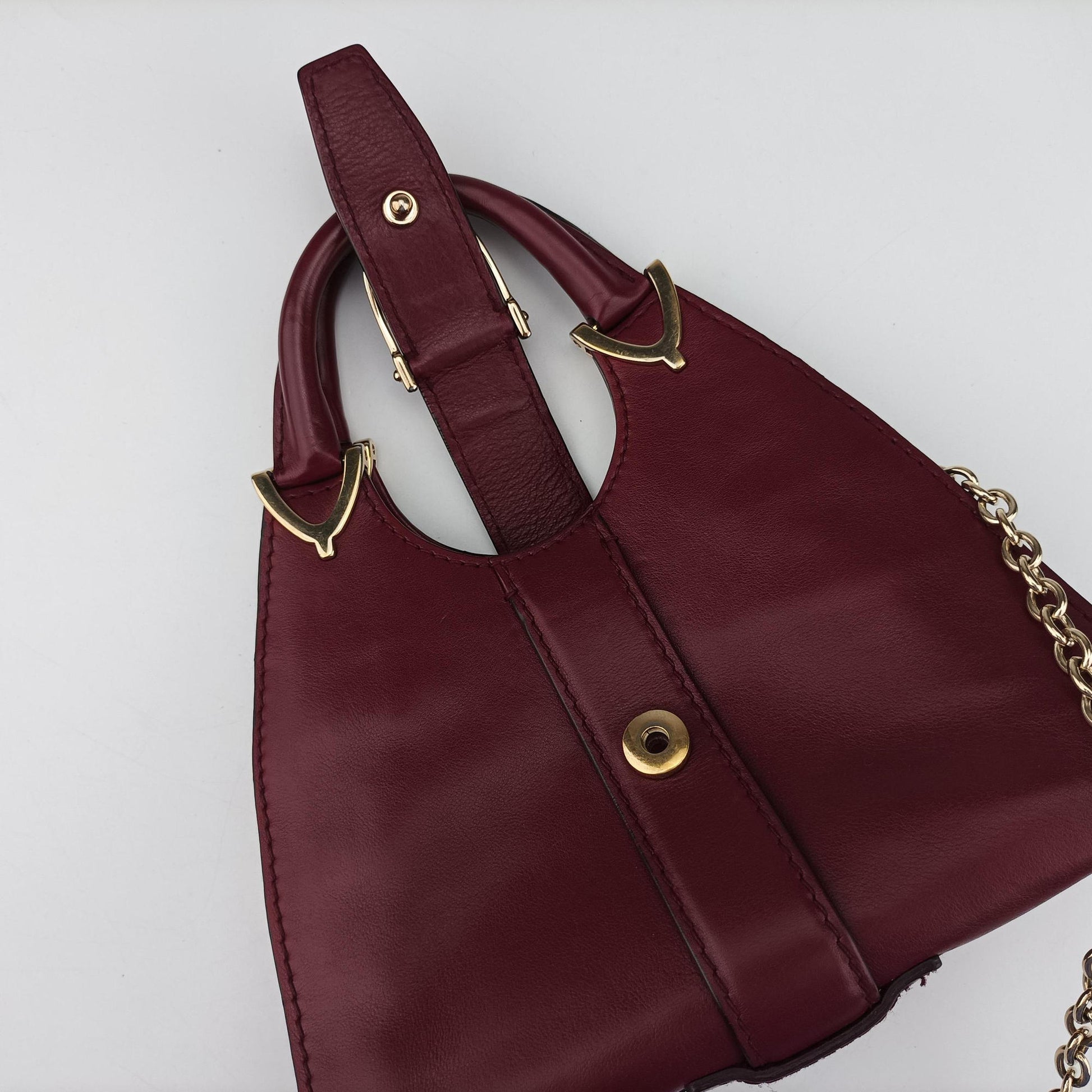Stirrup Burgundy Leather 277515 B9815870スティラップ ワインレッド レザー 277515 B9815870