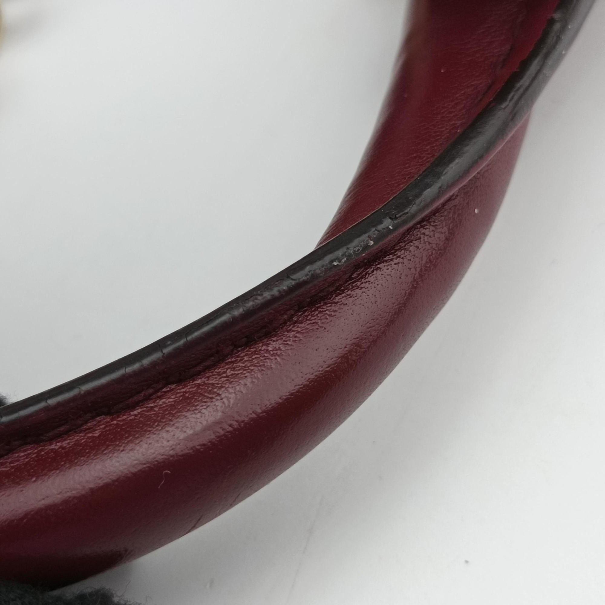 Stirrup Burgundy Leather 277515 B9815870スティラップ ワインレッド レザー 277515 B9815870