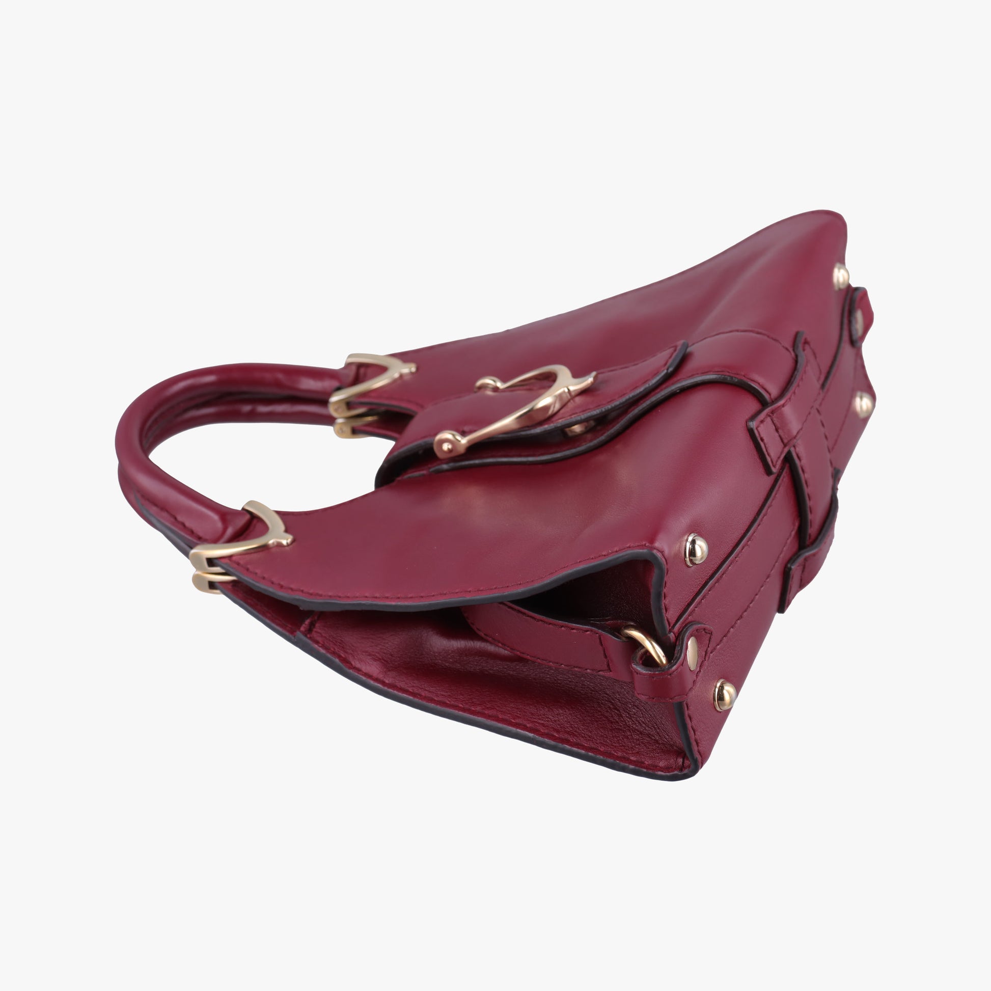 Stirrup Burgundy Leather 277515 B9815870スティラップ ワインレッド レザー 277515 B9815870