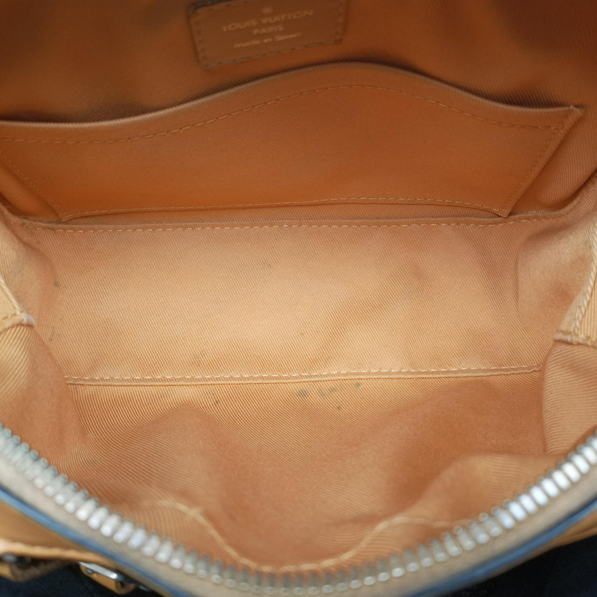 SANTA MONICA EBENE+SAFRAN Damier Canvas×calf leather N40178 CA1179サンタモニカ エベヌ + サフラン ダミエキャンバス×カーフレザー N40178 CA1179