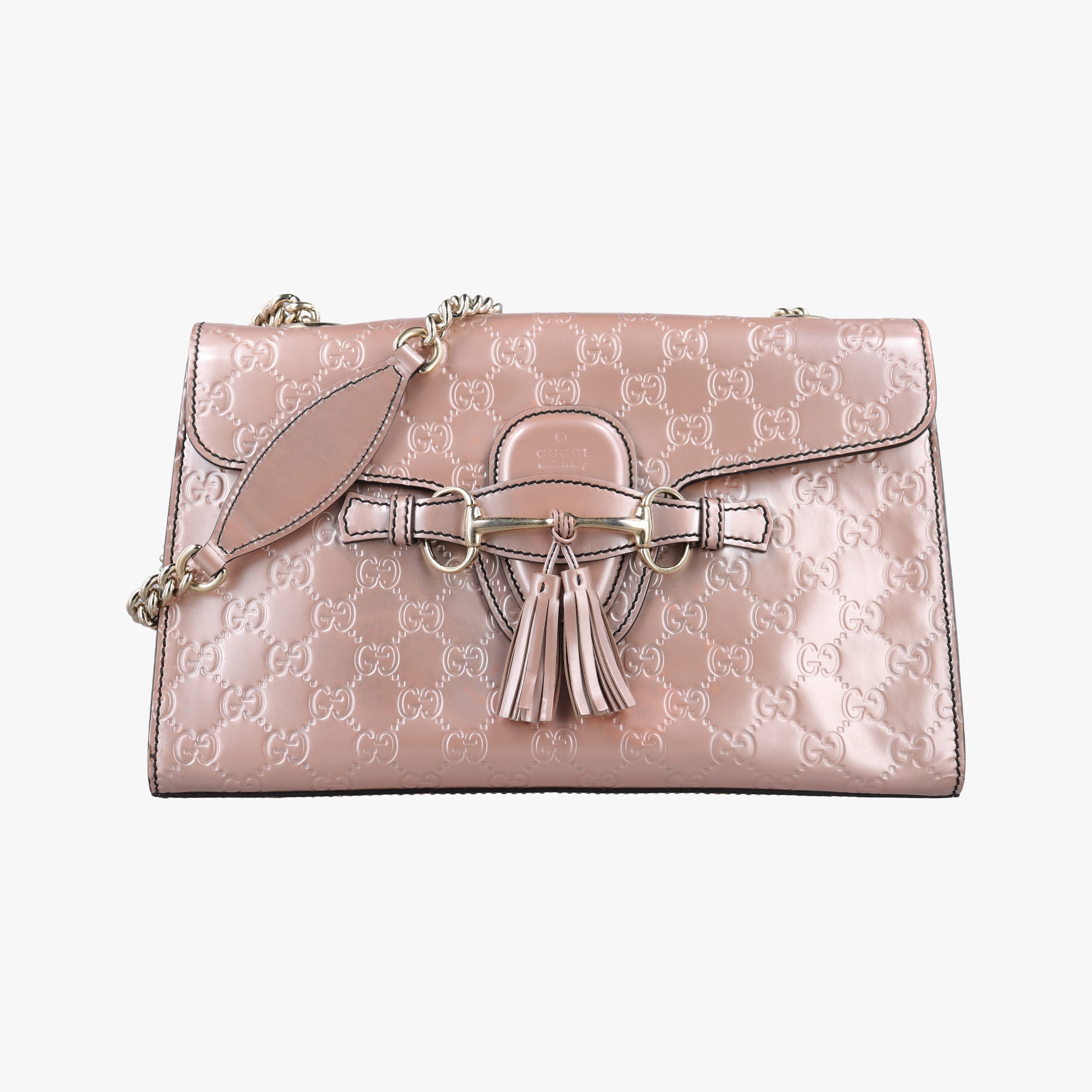 Emily Pink Patent Leather 295402 E015057308エミリー ピンク パテント 295402 E015057308